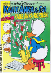 Kalle Anka & C:O 1988 nr 1 omslag serier Kalle Anka & C:O 1988 nr 1 omslag serier