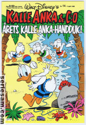 Kalle Anka & C:O 1988 nr 14 omslag serier Kalle Anka & C:O 1988 nr 14 omslag serier