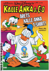 Kalle Anka & C:O 1988 nr 18 omslag serier