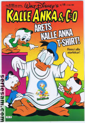 Kalle Anka & C:O 1988 nr 18 omslag serier Kalle Anka & C:O 1988 nr 18 omslag serier