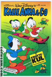 Kalle Anka & C:O 1988 nr 22 omslag serier Kalle Anka & C:O 1988 nr 22 omslag serier