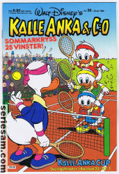 Kalle Anka & C:O 1988 nr 30 omslag serier Kalle Anka & C:O 1988 nr 30 omslag serier