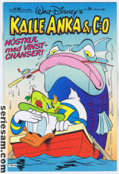 Kalle Anka & C:O 1988 nr 35 omslag serier Kalle Anka & C:O 1988 nr 35 omslag serier