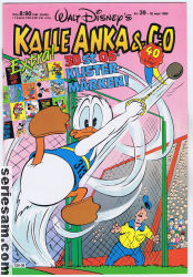 Kalle Anka & C:O 1988 nr 39 omslag serier Kalle Anka & C:O 1988 nr 39 omslag serier
