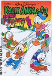 Kalle Anka & C:O 1988 nr 6 omslag serier Kalle Anka & C:O 1988 nr 6 omslag serier