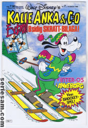 Kalle Anka & C:O 1988 nr 7 omslag serier Kalle Anka & C:O 1988 nr 7 omslag serier