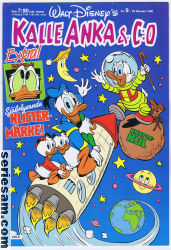 Kalle Anka & C:O 1988 nr 9 omslag serier Kalle Anka & C:O 1988 nr 9 omslag serier