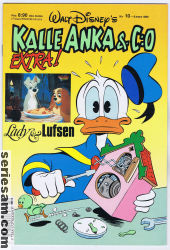 Kalle Anka & C:O 1989 nr 10 omslag serier