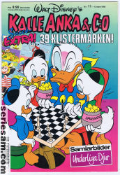 Kalle Anka & C:O 1989 nr 11 omslag serier