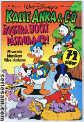 Kalle Anka & C:O 1990 nr 15 omslag serier