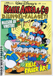 Kalle Anka & C:O 1990 nr 23 omslag serier