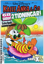 Kalle Anka & C:O 1991 nr 28 omslag serier