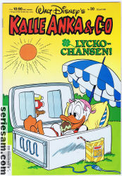 Kalle Anka & C:O 1991 nr 30 omslag serier