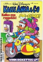 Kalle Anka & C:O 1991 nr 32 omslag serier