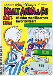 Kalle Anka & C:O 1991 nr 7 omslag serier