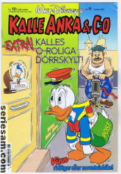 Kalle Anka & C:O 1992 nr 11 omslag serier