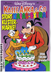 Kalle Anka & C:O 1992 nr 20 omslag serier