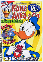 Kalle Anka & C:O 1992 nr 29 omslag serier