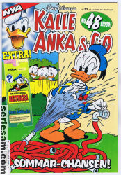 Kalle Anka & C:O 1992 nr 31 omslag serier