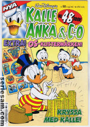 Kalle Anka & C:O 1992 nr 32 omslag serier
