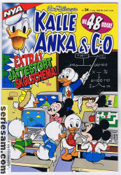 Kalle Anka & C:O 1992 nr 34 omslag serier