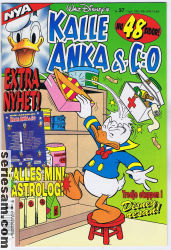 Kalle Anka & C:O 1992 nr 37 omslag serier