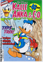 Kalle Anka & C:O 1992 nr 38 omslag serier