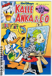 Kalle Anka & C:O 1992 nr 45 omslag serier