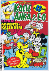 Kalle Anka & C:O 1992 nr 48 omslag serier