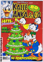 Kalle Anka & C:O 1992 nr 52/53 omslag serier