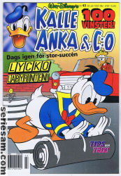 Kalle Anka & C:O 1993 nr 43 omslag serier