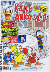 Kalle Anka & C:O 1993 nr 7 omslag serier