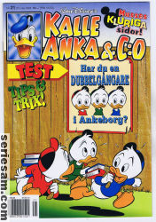 Kalle Anka & C:O 1994 nr 21 omslag serier