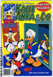 Kalle Anka & C:O 1994 nr 34 omslag serier