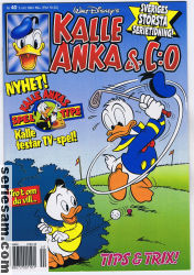 Kalle Anka & C:O 1994 nr 40 omslag serier