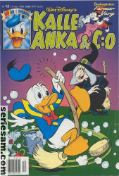 Kalle Anka & C:O 1998 nr 12 omslag serier
