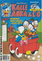 Kalle Anka & C:O 1998 nr 33 omslag serier