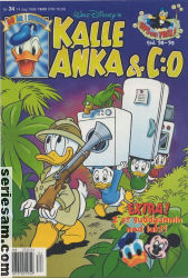 Kalle Anka & C:O 1998 nr 34 omslag serier
