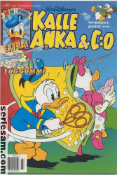 Kalle Anka & C:O 1998 nr 37 omslag serier