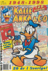 Kalle Anka & C:O 1998 nr 38 omslag serier
