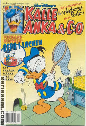 Kalle Anka & C:O 1998 nr 5 omslag serier