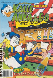 Kalle Anka & C:O 1999 nr 31 omslag serier
