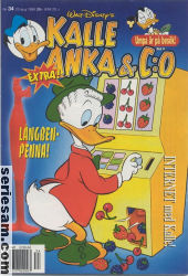 Kalle Anka & C:O 1999 nr 34 omslag serier