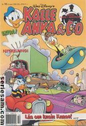 Kalle Anka & C:O 2000 nr 10 omslag serier