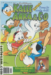 Kalle Anka & C:O 2000 nr 11 omslag serier