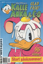 Kalle Anka & C:O 2000 nr 16/17 omslag serier