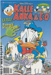Kalle Anka & C:O 2000 nr 21 omslag serier
