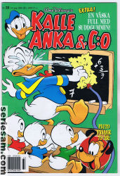 Kalle Anka & C:O 2000 nr 33 omslag serier