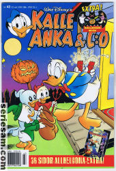 Kalle Anka & C:O 2000 nr 43 omslag serier