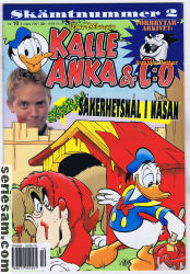 Kalle Anka & C:O 2001 nr 10 omslag serier